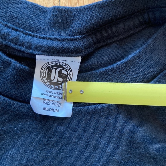 3/$15 Sag Aftra Union Strike T-shirt, Black, Size Med, Made in USA, Men or Women - Picture 2 of 5